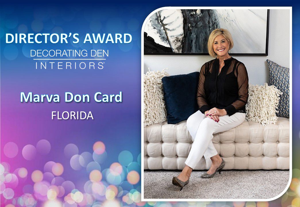 Marva Don Card was awarded a Director's Award for her sales in 2022.